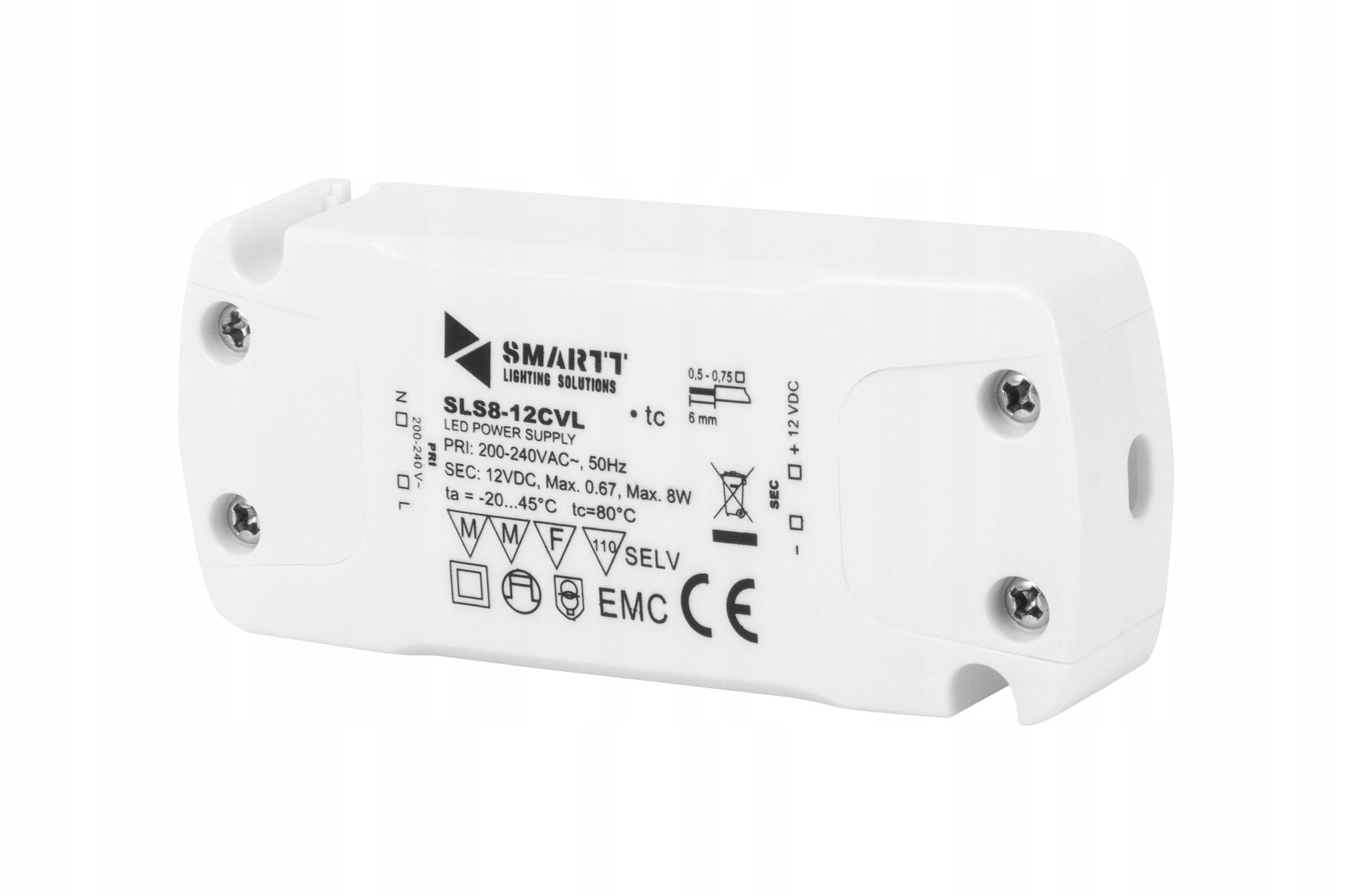 Universelles Konstantspannungsnetzteil Für Led-beleuchtung 8w Sld 12v Möbel