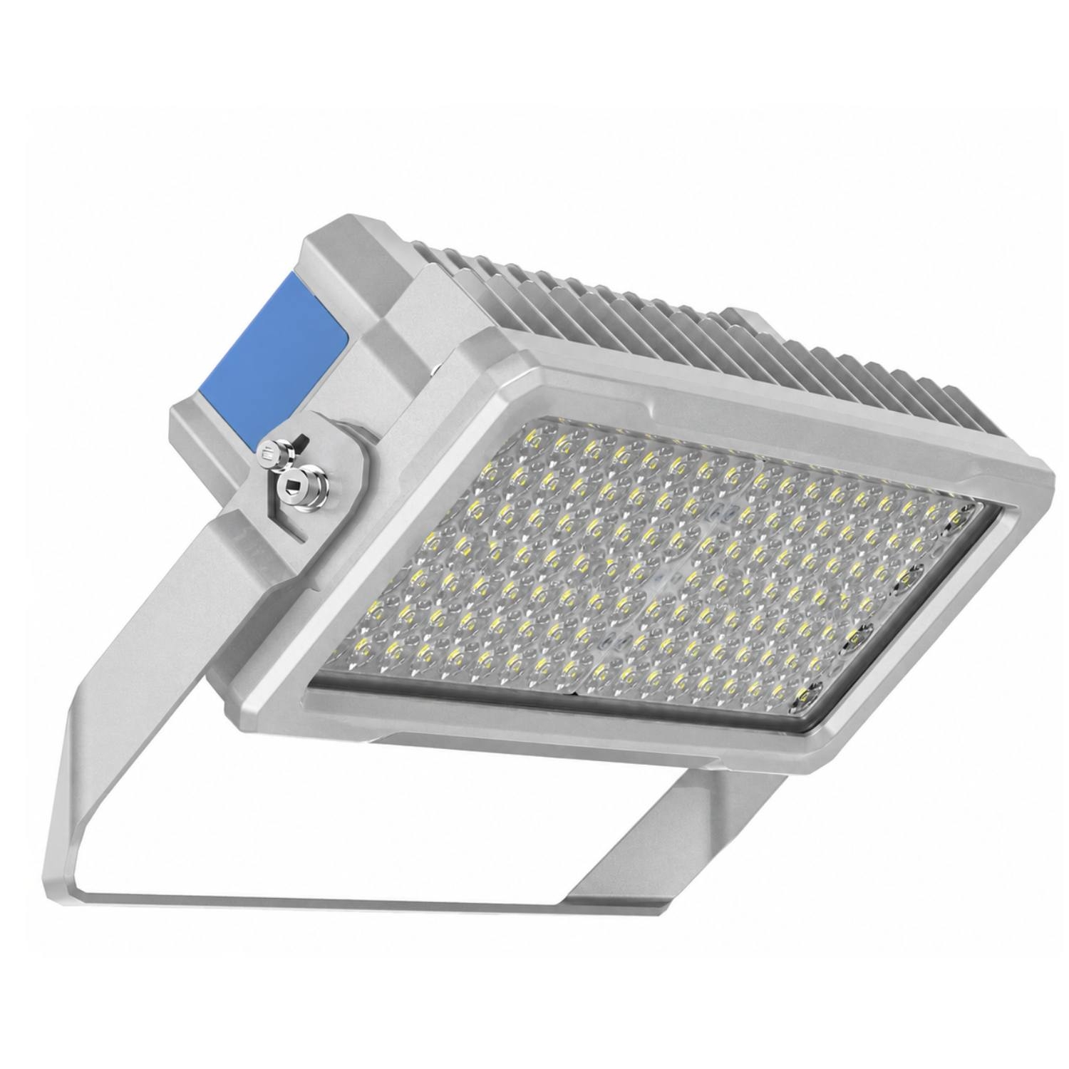 Led Fluter 300w Stadium Professional Grau 170lm/w Ip66 Dimmbar 0-10v 4000k 60º Neutralweiß