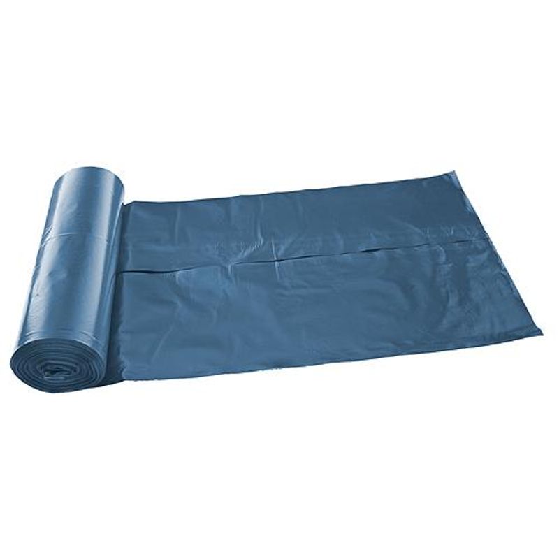 Säcke Rolo Magichome, 60 Lit., Blau, Pack. 10 Stk., Mit Zugband