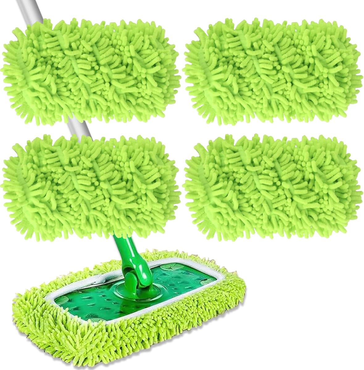 Swiffer Dampfmopp-mikrofaserpads, Dampfmopp-nachfüllpackungen, Feuchtmoppbezüge, Waschbare Und Wiederverwendbare Fliesenbodenpads - Fa -