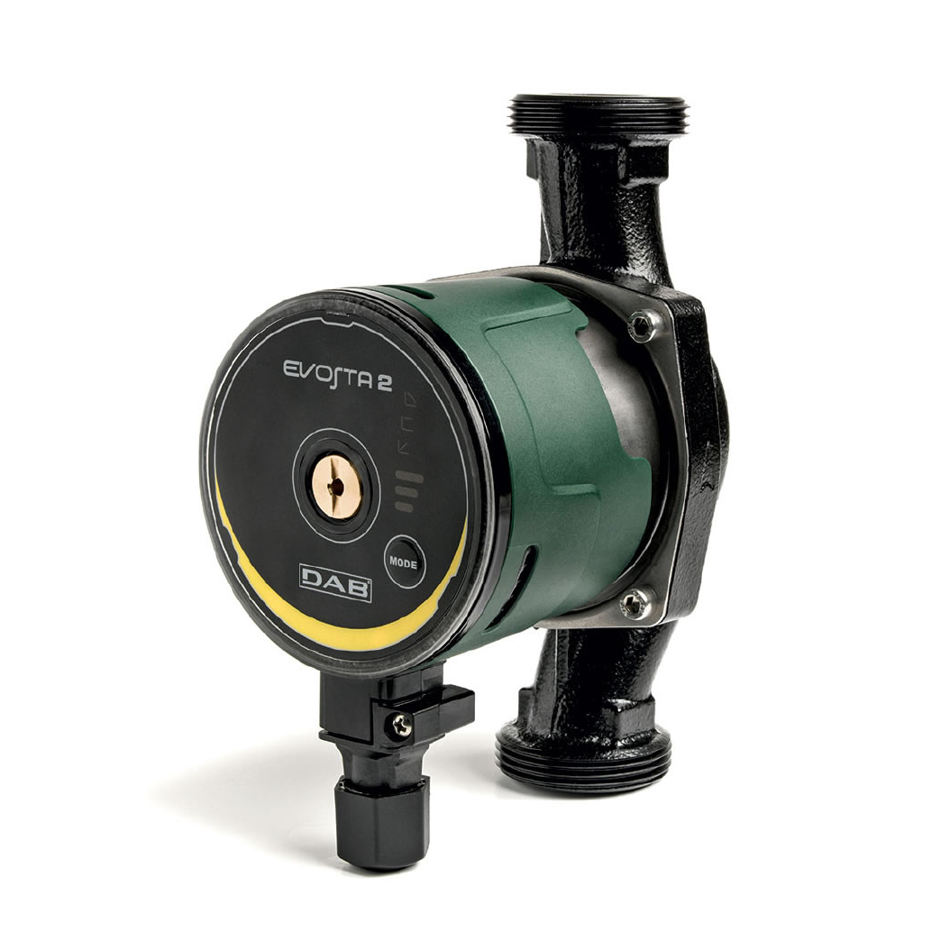 Dab Evosta 2 40-70/180 X Umwälzpumpe (heizungspumpe) - 3.600 L/std. - 35w - Förderhöhe 6,9 M - Einbaugröße 180 Mm - Mit Energielabel A.