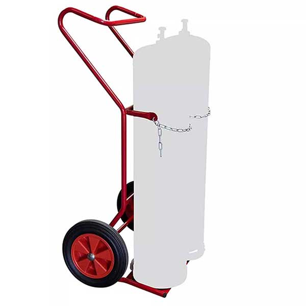 Diable-manutention - Flachenkarre Für Den Bau- 2 Flaschen - Luftbereifte Räder - 810007928