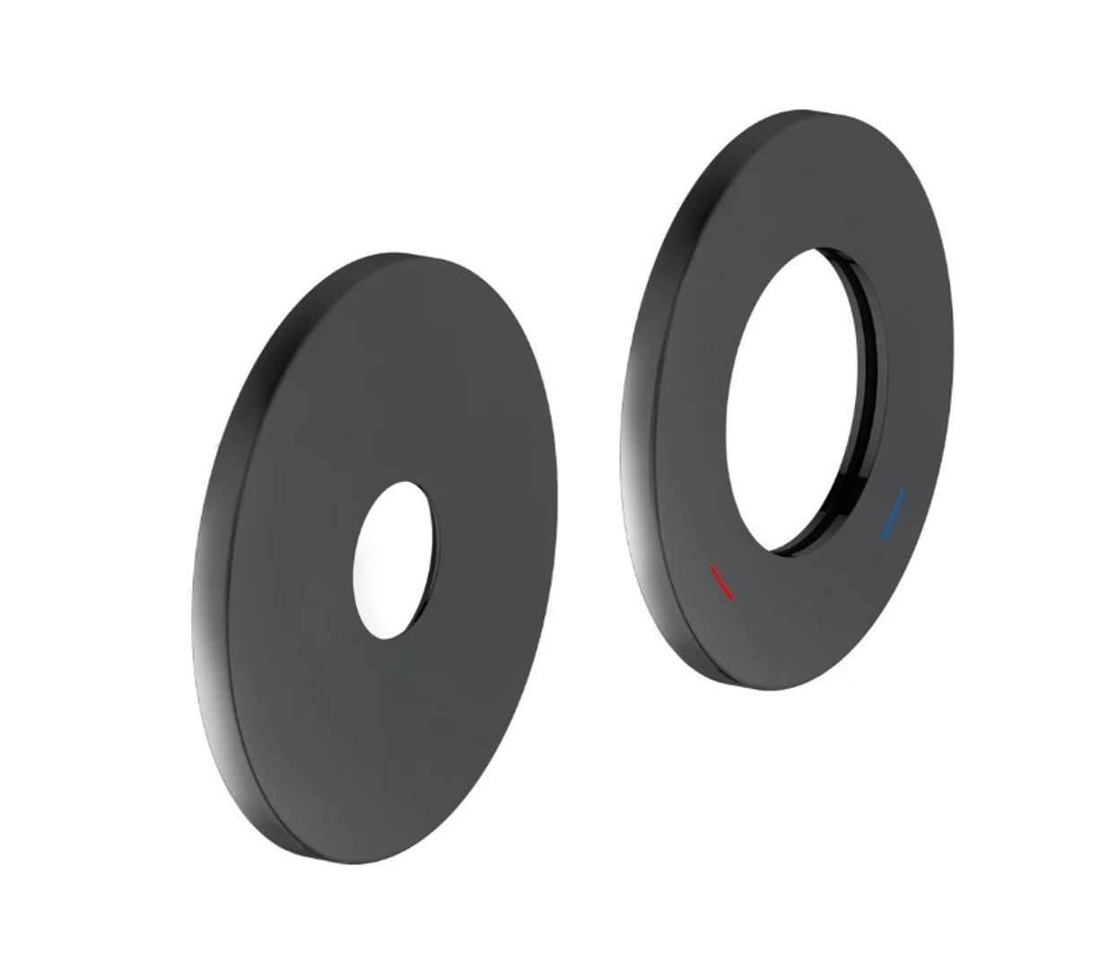 Keuco Edition 400 - Abdeckrosette, Gebürstetes Schwarzchrom 51516130091