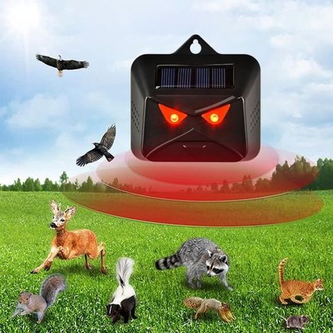 Stück – Schädlingsbekämpfungsmittel, Multisilizium-tierabwehrmittel, Solarpanel, Tierabwehrmittel Für Den Außenbereich