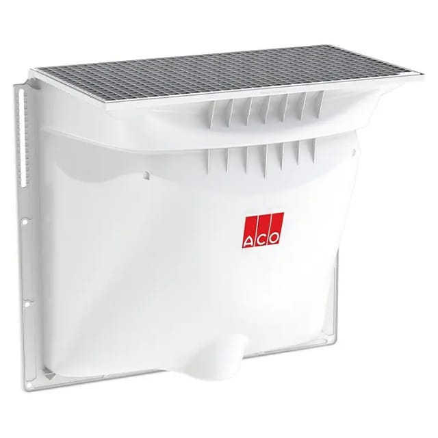 ACO Therm® Lichtschacht Komplettset 600 mm Tiefe Masche 30/30 begehbar, 1000x1000 mm
