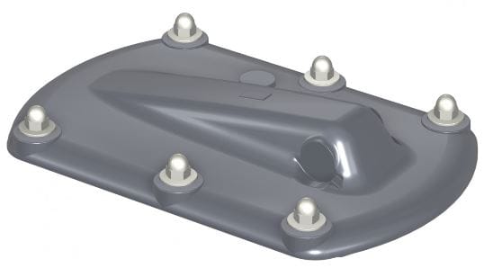 ACO Triplex-K Verriegelungsdeckel, Triplex-K Typ 0