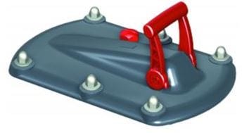 ACO Triplex-K Verriegelungsdeckel, Triplex-K Typ 1 und 2