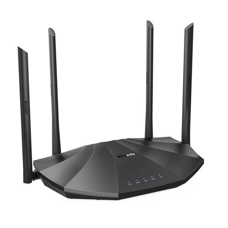 Tenda Ac19 Wlan-router Gigabit Ethernet Dual-band (2,4 Ghz/5 Ghz) 4g Schwarz