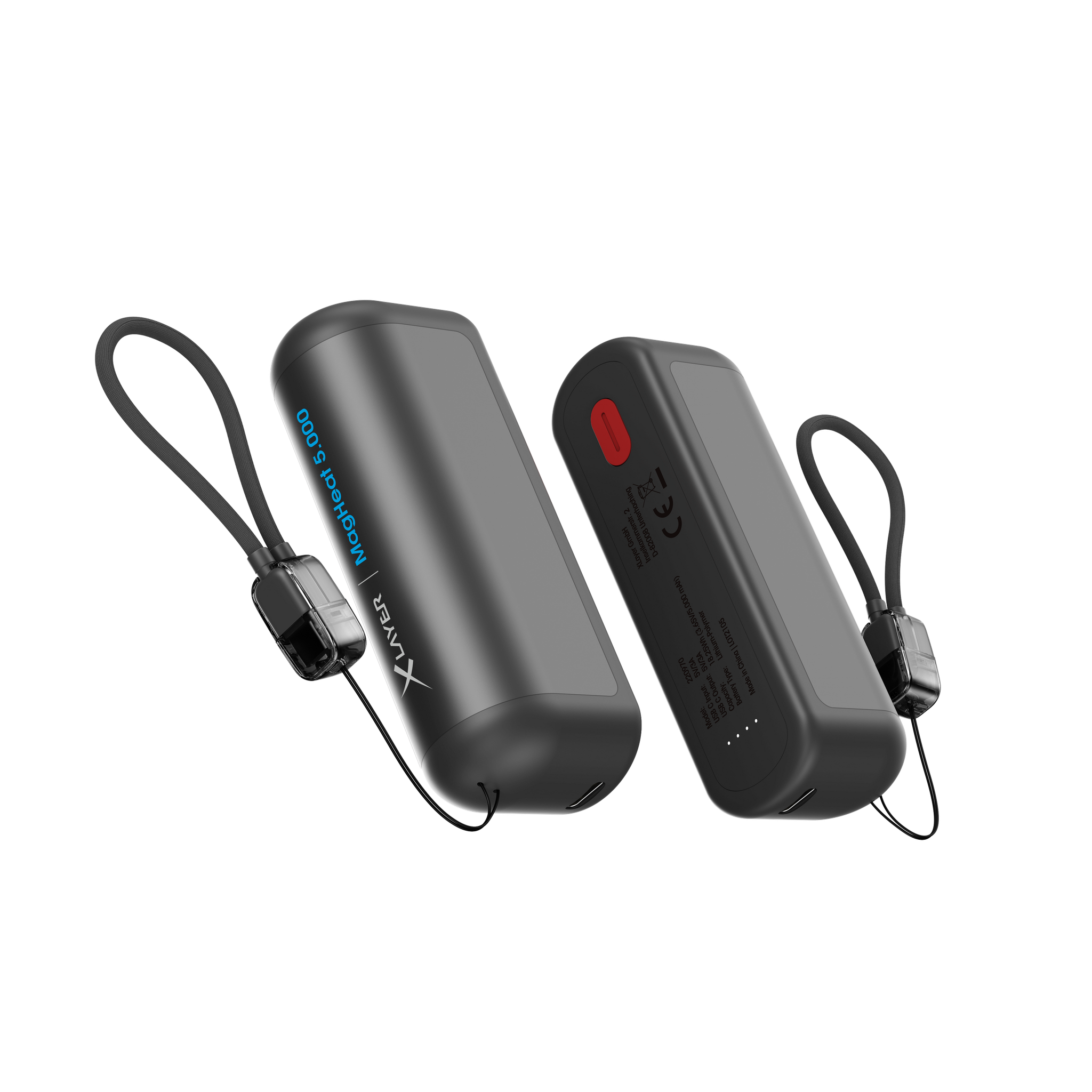 Xlayer Duo Powerbank + Handwärmer 2x5000mah Usb-c 15w
