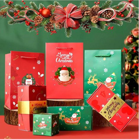 Überraschungsgeschenkbox – Pop-up-spardose, Explosive Geldscheinbox, Weihnachtsedition, Festliche Überraschungsbox, 10er-pack Weihnachtsgeschenkboxen