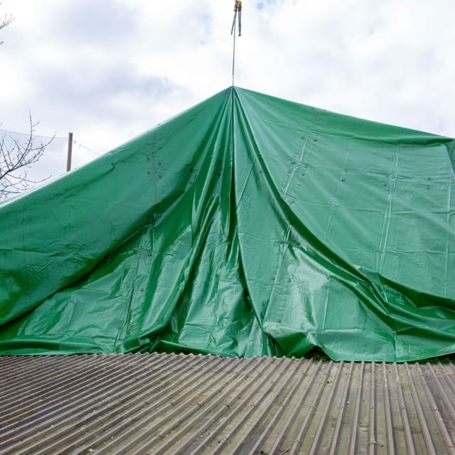 Klöber SEPA Notdach grün, 15x16 m