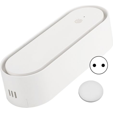 Weißes Ultraschall-insektenabwehrgerät, Ultraschall-diffusor-nachtlicht, Schädlingsbekämpfung Für Schlafzimmer Oder Büro, Eu-stecker 90–240 V