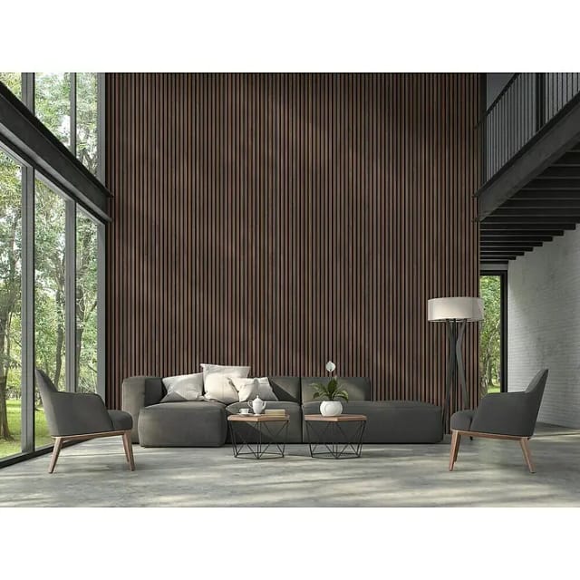 FibroTech Akustikpaneele PREMIUM / PROFF Smoked Oak - Raucheiche, 3000 mm