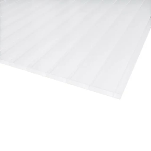 Plexiglas Resist Stegplatten 16 mm weiss, 1200 mm, 4000 mm