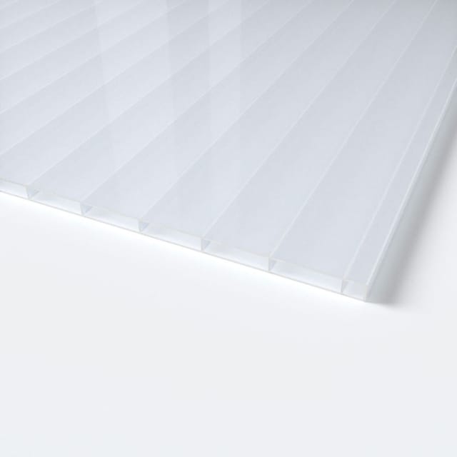 Plexiglas Heatstop Stegplatten 16 mm Cool Blue, 1200 mm, 2500 mm