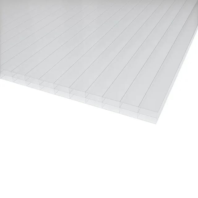 Lexan Thermoclear Plus Doppelstegplatten 16 mm Polycarbonat opal, 980 mm, 3500 mm