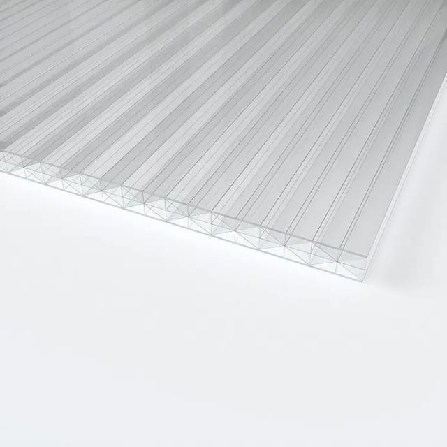 Exolon multi UV Doppelstegplatten 16 mm Polycarbonat transparent, 980 mm, 4000 mm