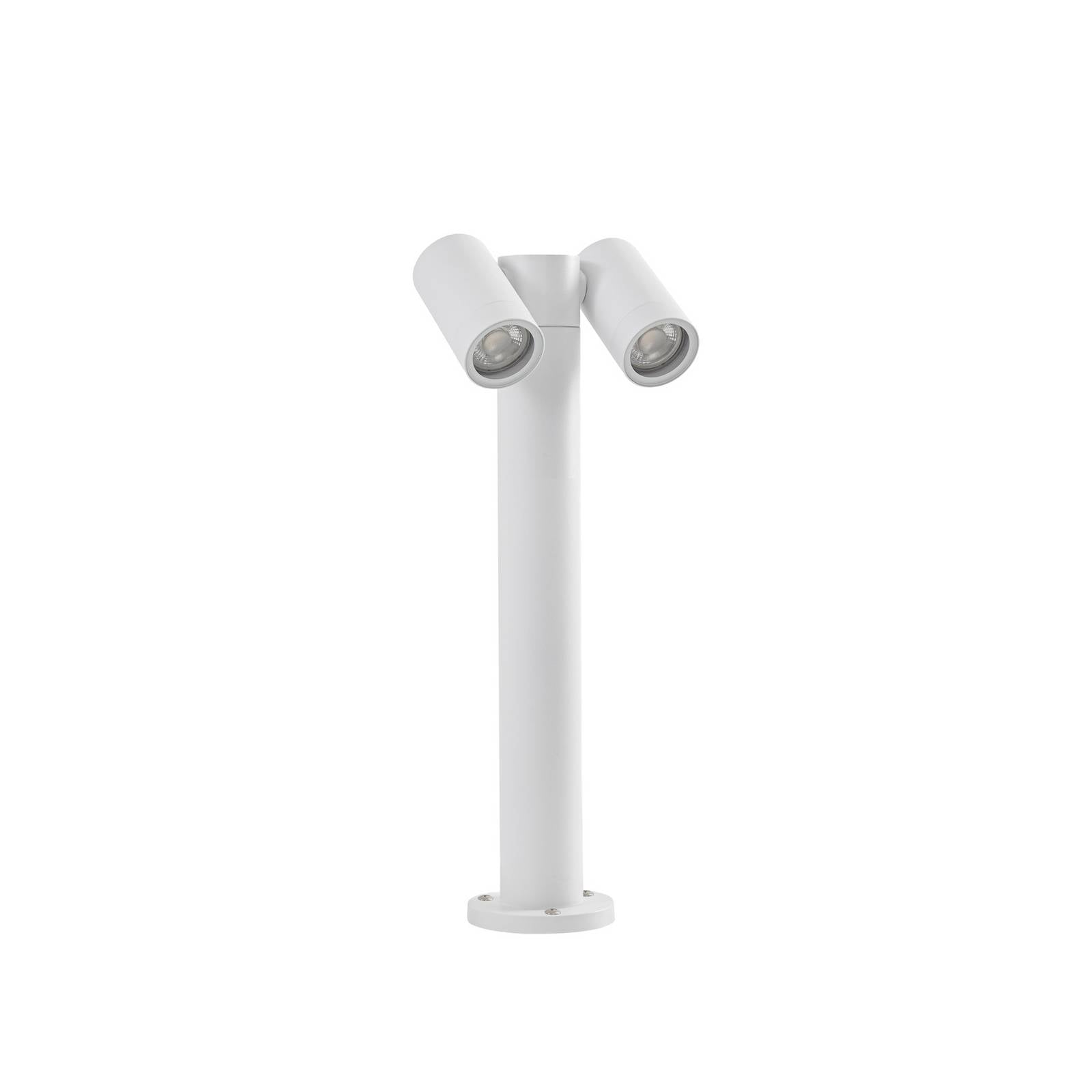 Utomhuslampa "tulimar" Aus Aluminium / Grå / Zink Von Prios