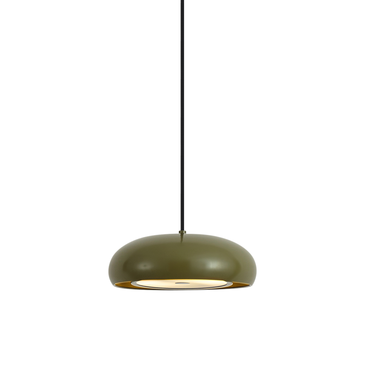 Qazqa Retro-pendelleuchte Grün Mit Metallschirm 2-flammig -
