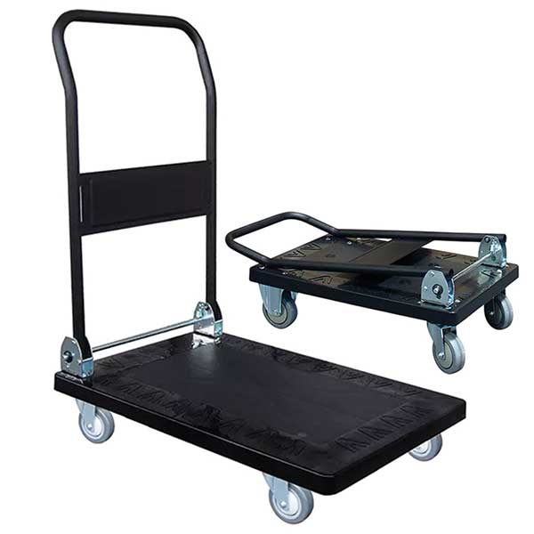 Klappbarer Plattformwagen - Platte Polypropylen 610x415mm - Tragkraft 250kg - 805007181