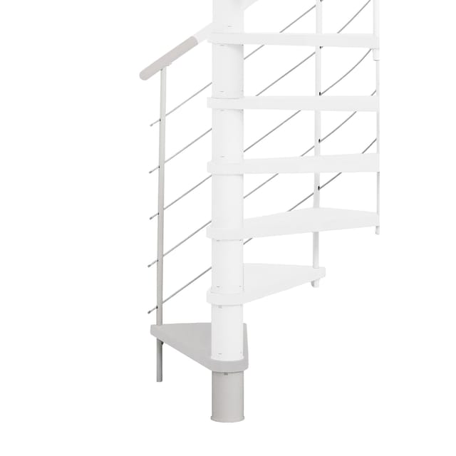Minka Höhenerweiterung für Venezia, 332 cm, 140 cm,Buche,Weiß,weiß gebeizt & lackiert