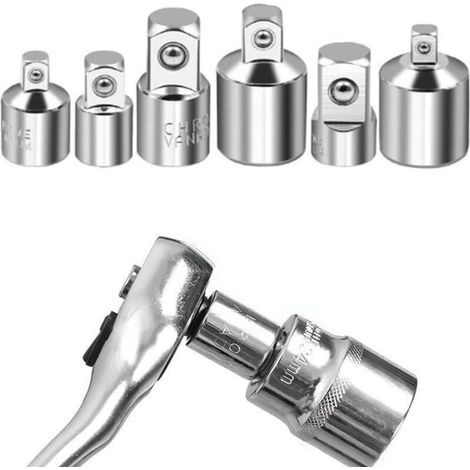 Adapterset. Ratschenadapter. Steckschlüsseladapter. Adapterset Mit Vergrößerungs- Und Reduzierungsringen. Steckschlüsseladapter Und -reduzierringe. Ratschenschlüsseladapter. Ratschensteckschlüsseladap