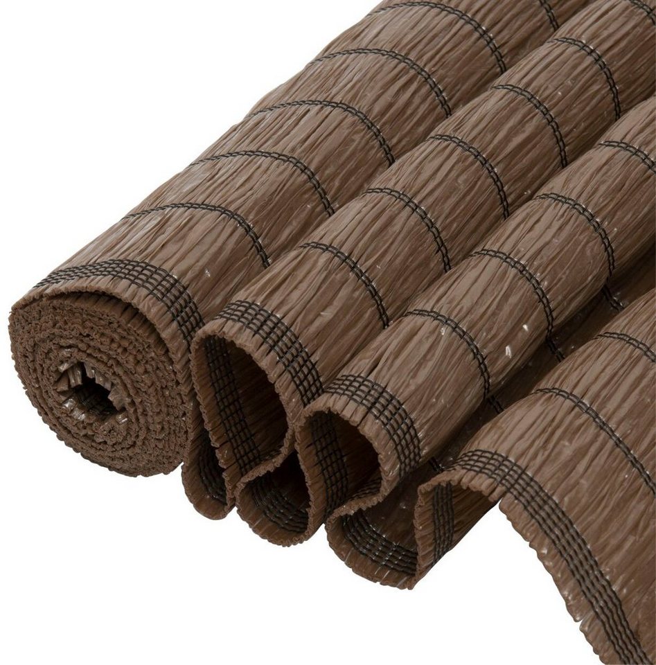 Windhager Sichtschutzmatte Raffia braun, 90x300 cm Bild 5
