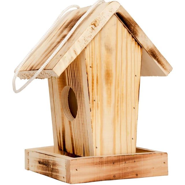 Windhager Vogelfutterhaus Cottage geflammt Futtersilo Futterstation günstig
