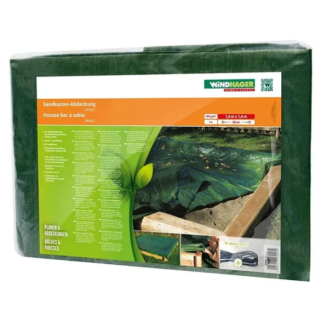 Windhager Abdeckplane Sandkasten-Abdeckung, 2x2 m