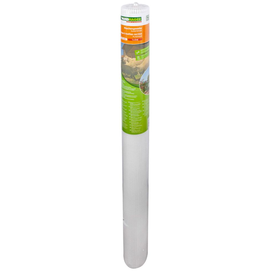 Windhager Maschengewebe weiß Kunststoff 1x3 m günstig