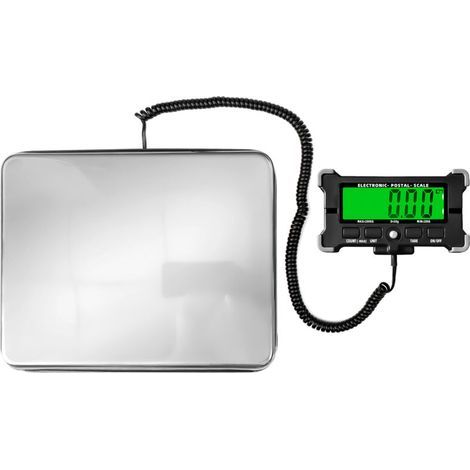 Elektronische Plattformwaage. Präzisionswaage Aus Edelstahl, Messbereich 0,05 Kg Bis 200 Kg.