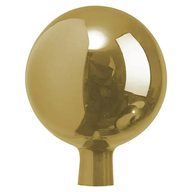 Windhager Rosenkugel mundgeblasen verspiegelt gold, Ø 16 cm