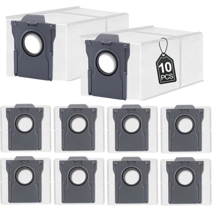 10er-pack Staubbeutel Für Dreame X40 Ultra/l10s Pro Ultra Heat/x30 Ultra/s30/s10 Staubsauger, Ersatz-staubsaugerbeutel