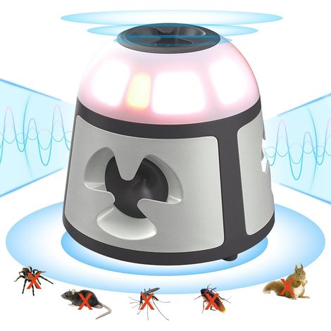 Ultraschall-schädlingsbekämpfungsmittel, Handlich, Für Den Innenbereich, Gegen Insekten, Nagetiere, Spinnen, Kakerlaken Und Motten.