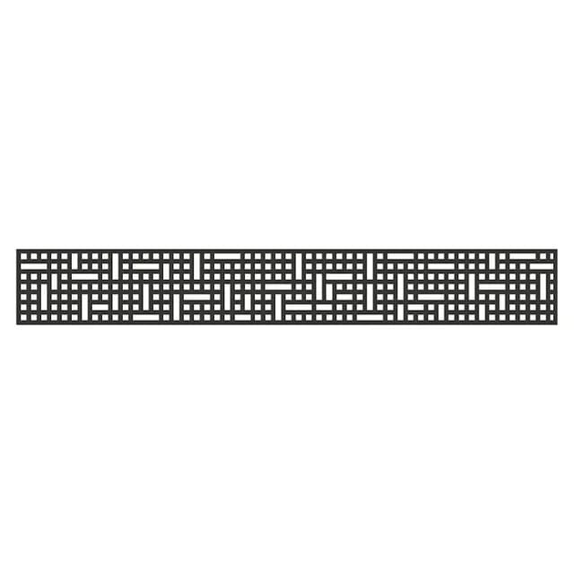 GroJa Steckzaun Designeinsatz Mesh Aluminium Anthrazit DB 703 günstig