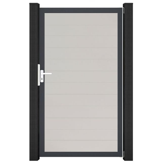 GroJa Einzeltor BasicLine schmal PVC-Steckzaun Weiß günstig