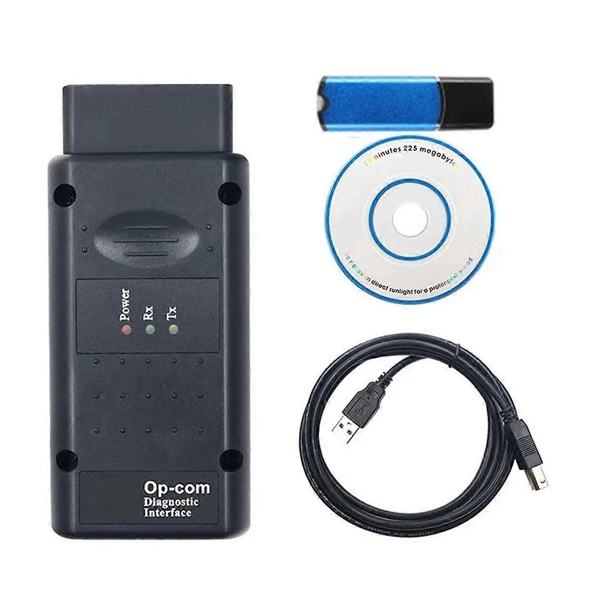 Opcom 2021 Mit Usb-diagnoseschlüssel Op-com V1.95 Update Flash Op Com V2021 Kompatibel Mit Diagnose