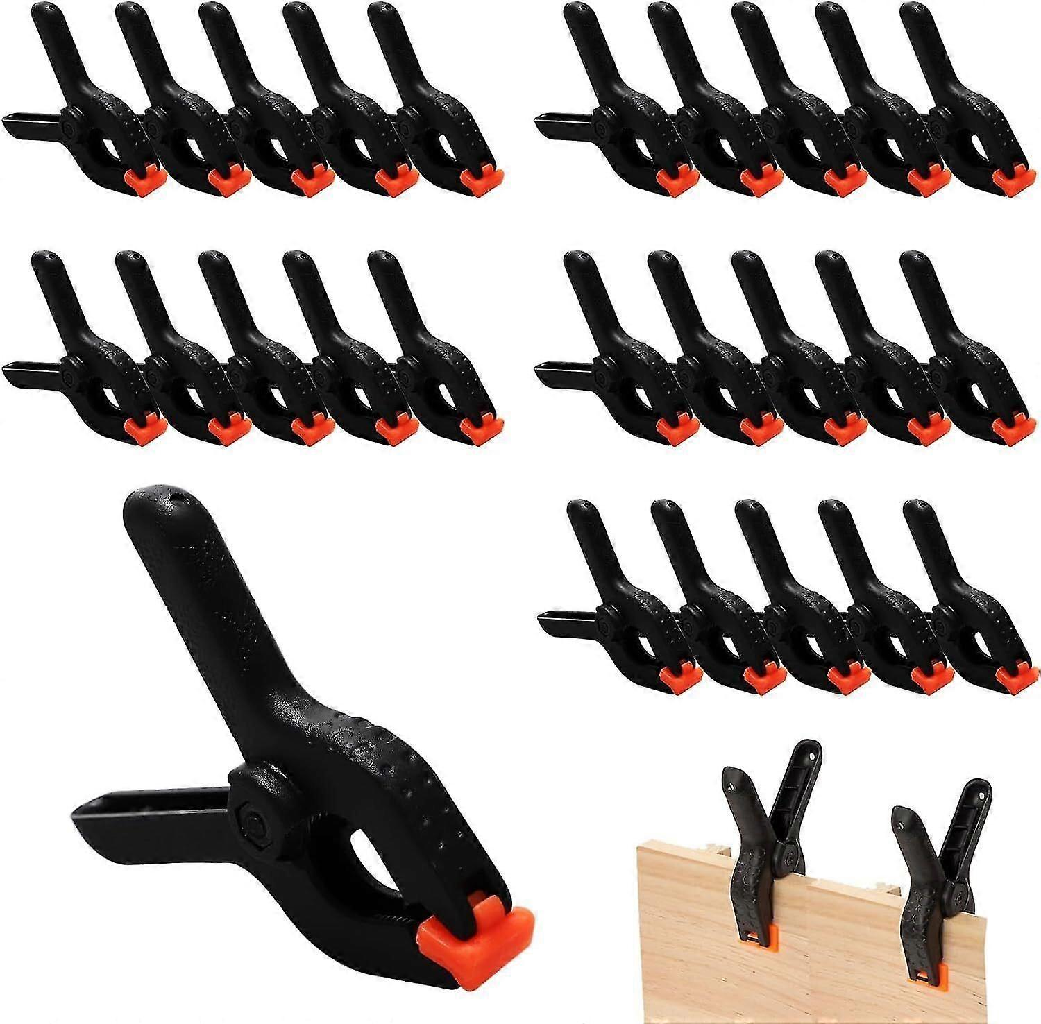 20 Xxl-clips, Klebeclips, 5 Cm Federclips