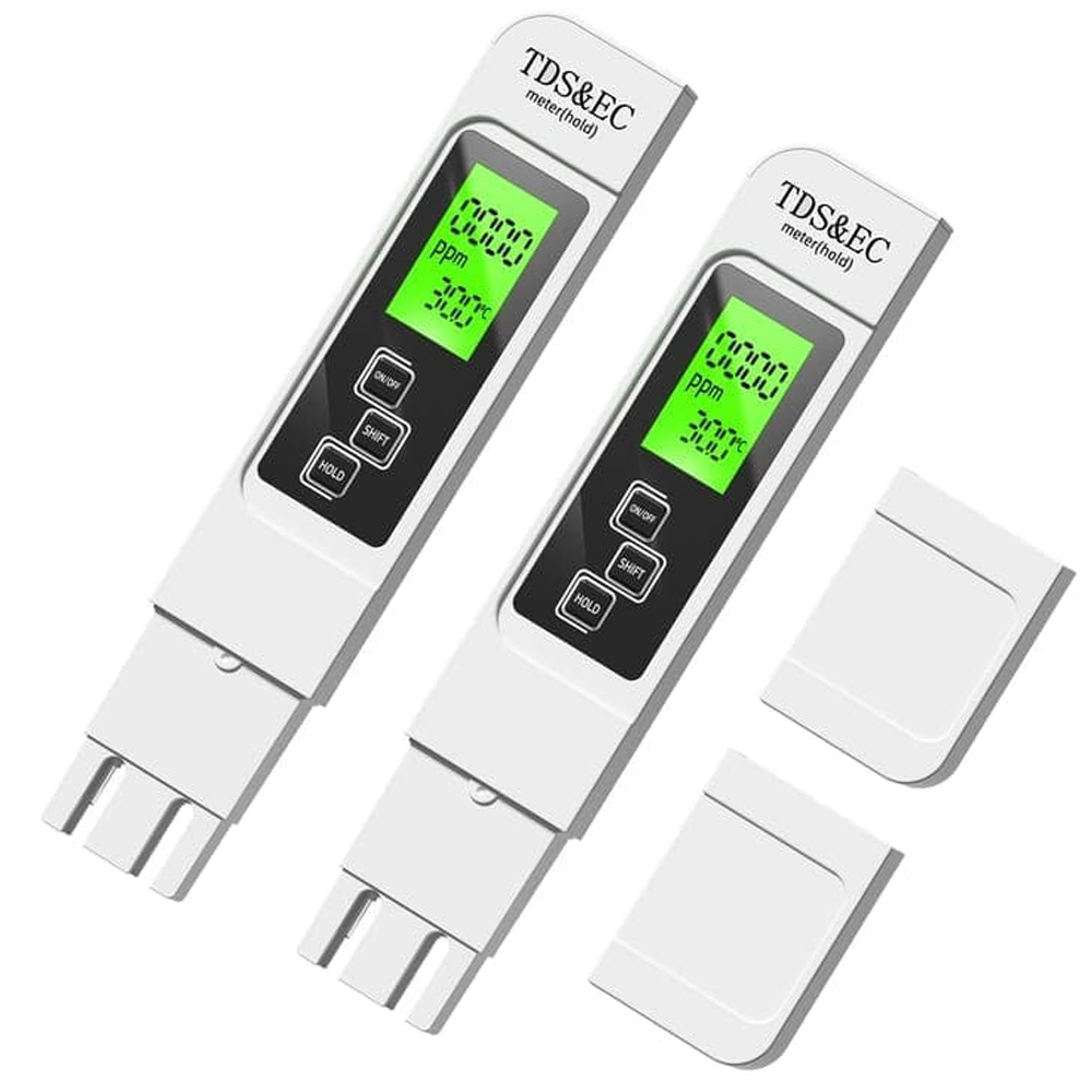 4-in-1 Tds-wassertester – Misst Tds, Elektrische Leitfähigkeit Und Temperatur (°c/°f). Geeignet Für Trinkwasser, Brunnenwasser, Poolwasser Und Umkehrosmose-/deionisiertes Wasser.