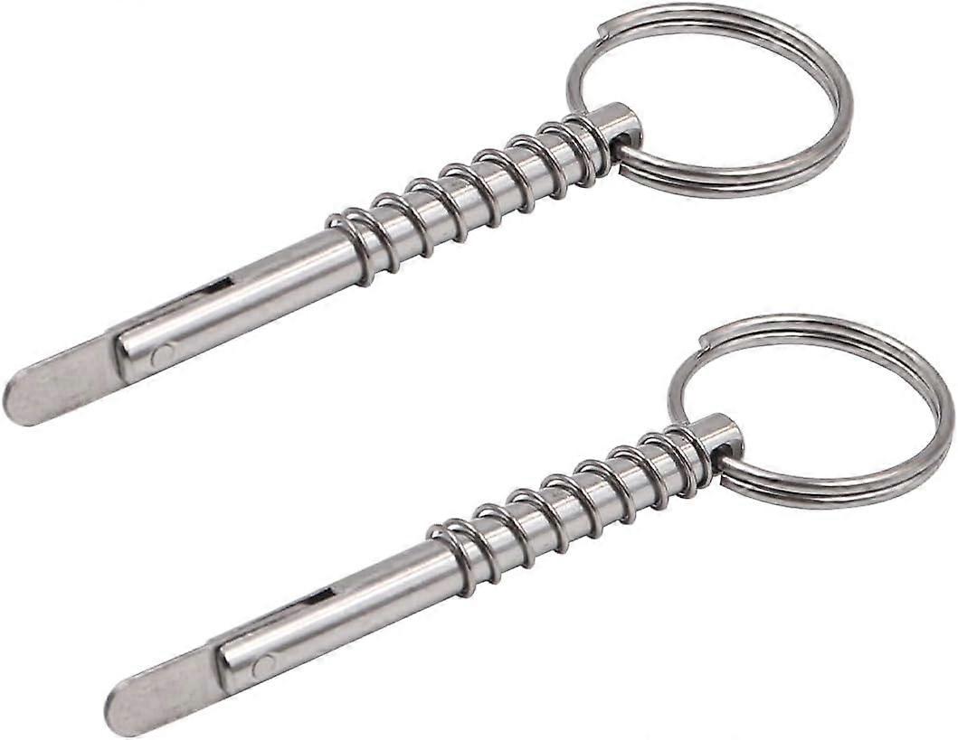 Edelstahl-federstifte Für Boote, 5 X 5 Mm, Edelstahl 316, Schnellverschlussstifte, Bootsdeck-befestigungsstifte, Kompatibel Mit Deckscharnieren.