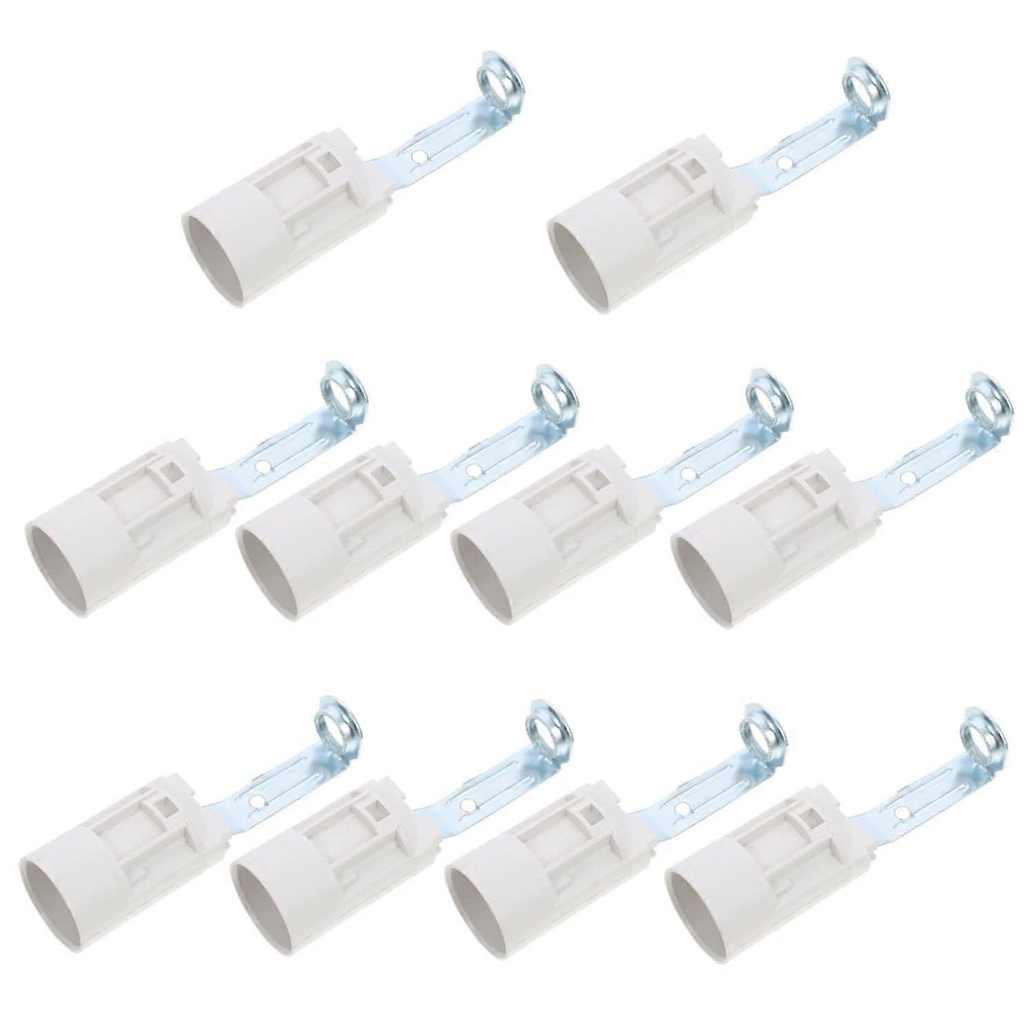 Set Mit 10 Verstellbaren E14-fassungen Für Kronleuchterbirnen, Fassungshalter Für Kerzenleuchter.
