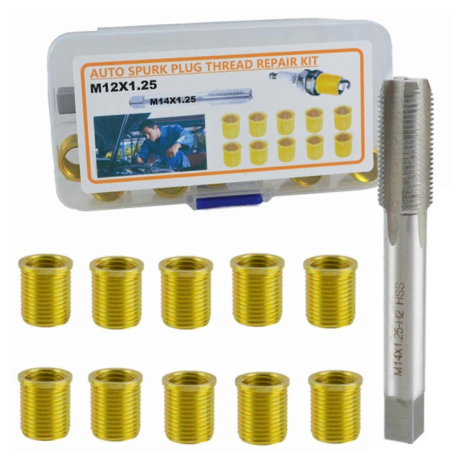 Lösung Zur Reparatur Und Wiederherstellung Von M12x1,25 Zündkerzengewinden, Geeignet Für Heimwerkstätten Und Professionelle Werkstätten Für Kfz-techniker.