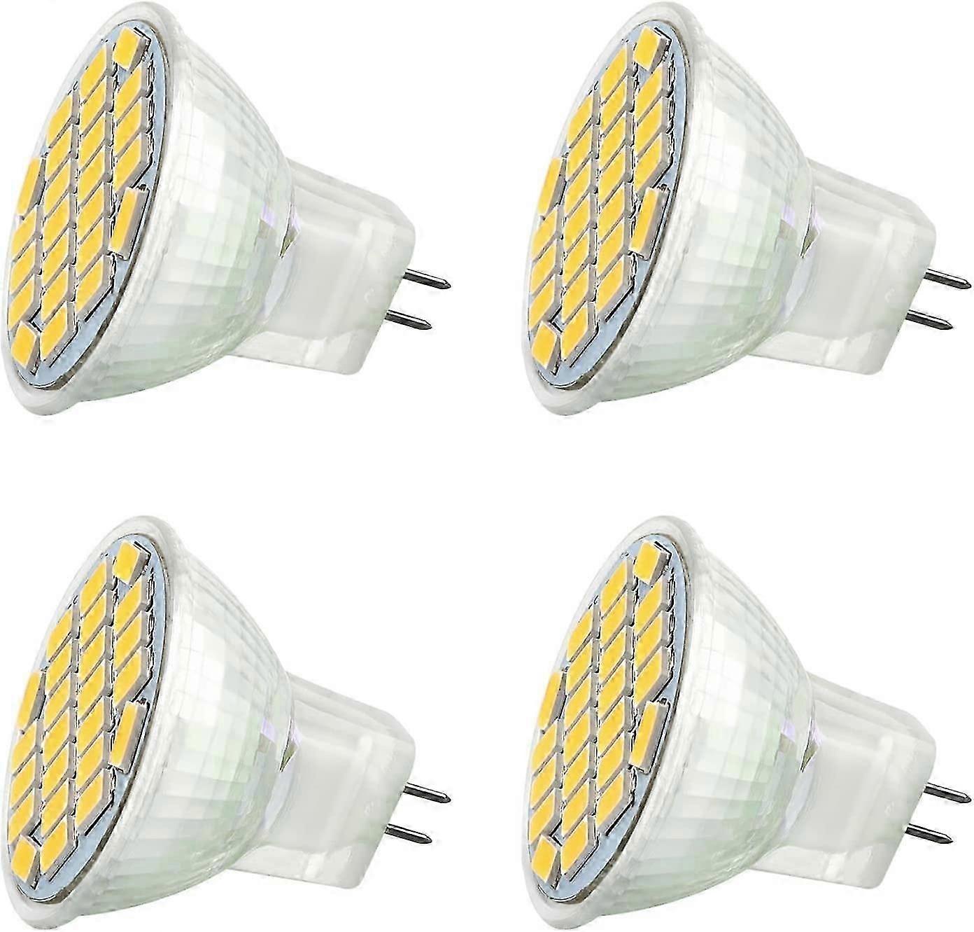 Mr11 Gu4 12v 3w Led-lampen, Kaltweiß 6000k, 350lm, 120 Stück, 35mm Mr11, Entspricht 30w Halogenlampe, Ac/dc 24v/12v Gu4 Led [energieklasse A+]