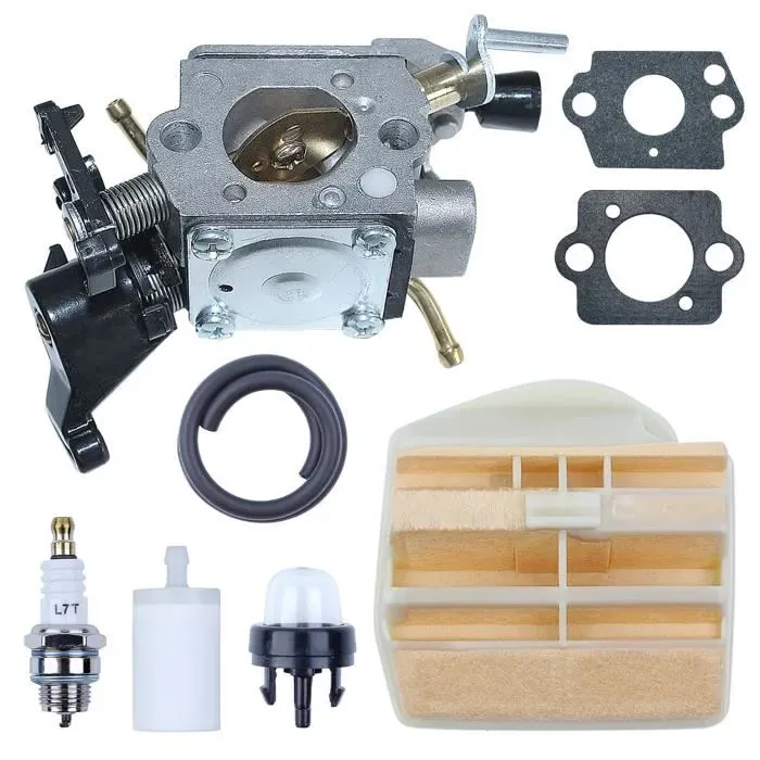 Vergaser-reparatursatz, Luftfilter Und Primerpumpe, Kompatibel Mit Husqvarna 445, 445e, 450 Und 450e