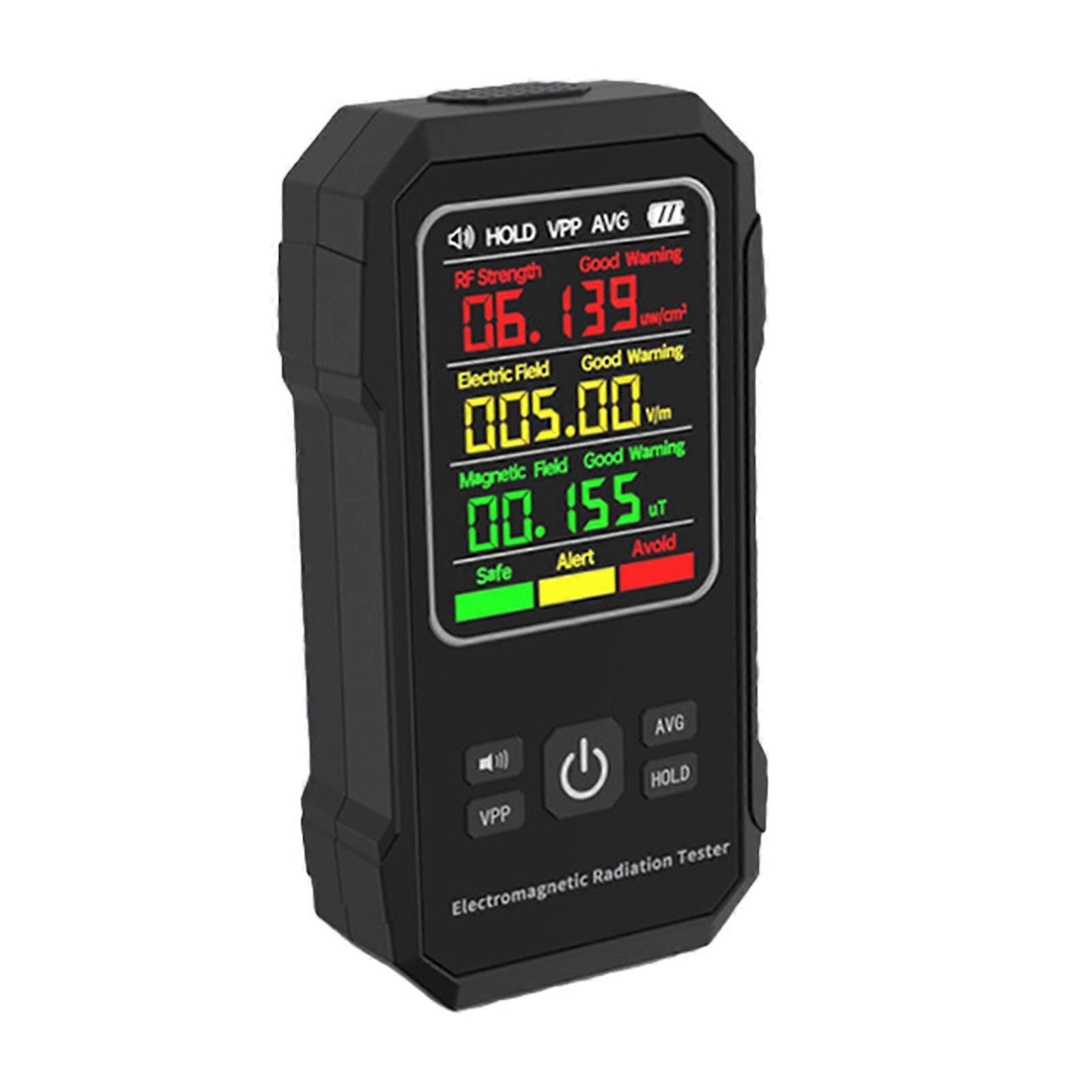 Elektromagnetisches Feld (emf)-detektor, Tragbarer, Hintergrundbeleuchteter Digitaler Detektor Für Elektromagnetische Strahlung, Geeignet Für Den Einsatz Zu Hause Oder Im Büro.