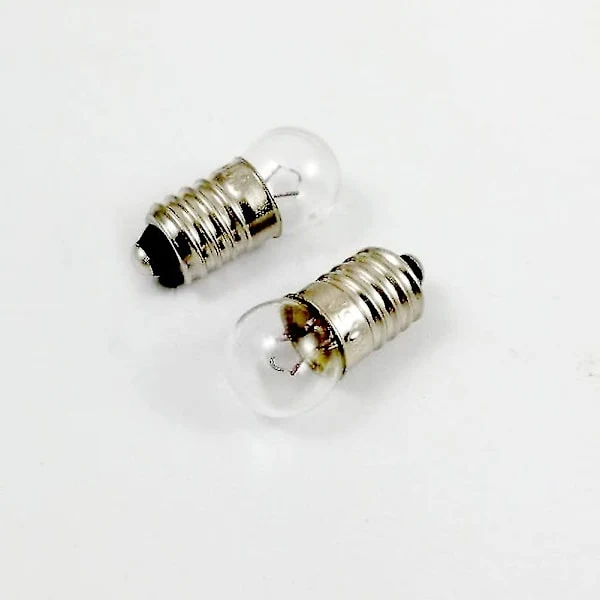 Sonderangebot: Packung Mit 10 E10-schraubglühbirnen, Kompatibel Mit Taschenlampen, 2,5 V 0,3 Acas