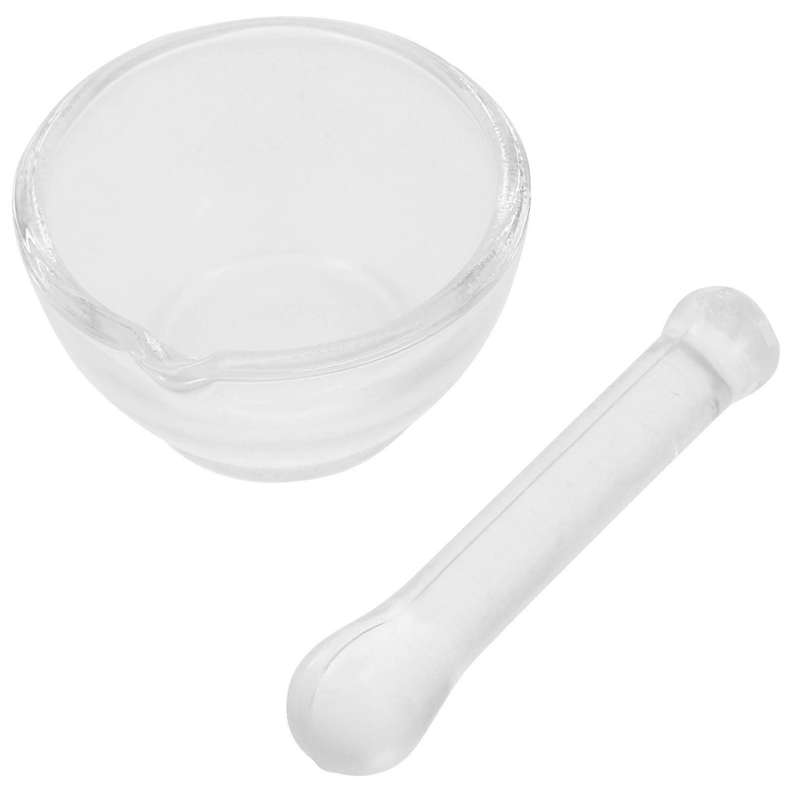 Mörser- Und Stößelset, Kompatibel Mit Einer Glasmühle Für Wissenschaftliche Labore