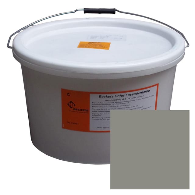 Beckers Betonzaun Acrylfarbe, 5 l, Steingrau