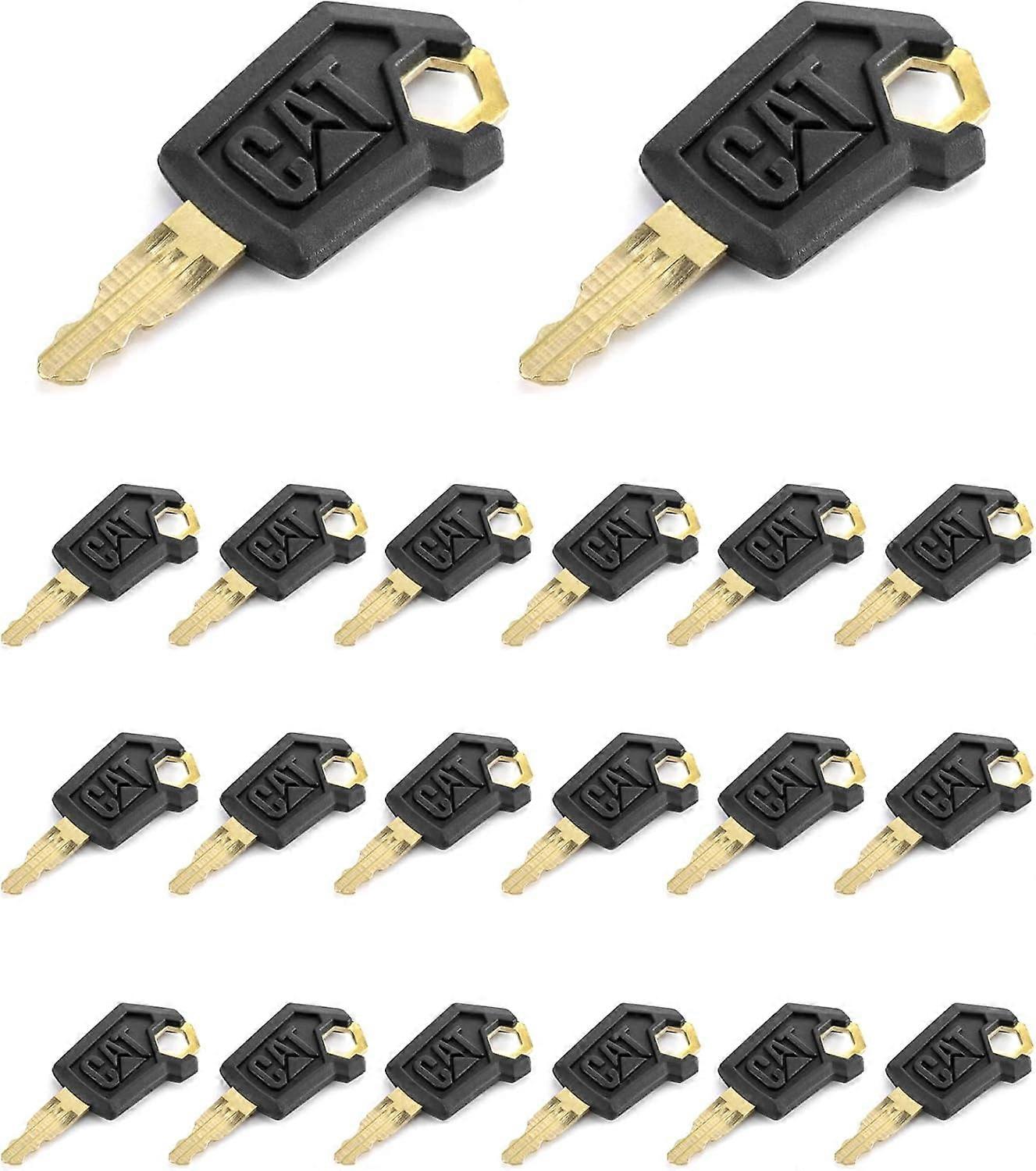 Cat 5p8500 Schlüssel, 20er-pack Zündschlüssel, Kompatibel Mit Caterpillar Baumaschinen