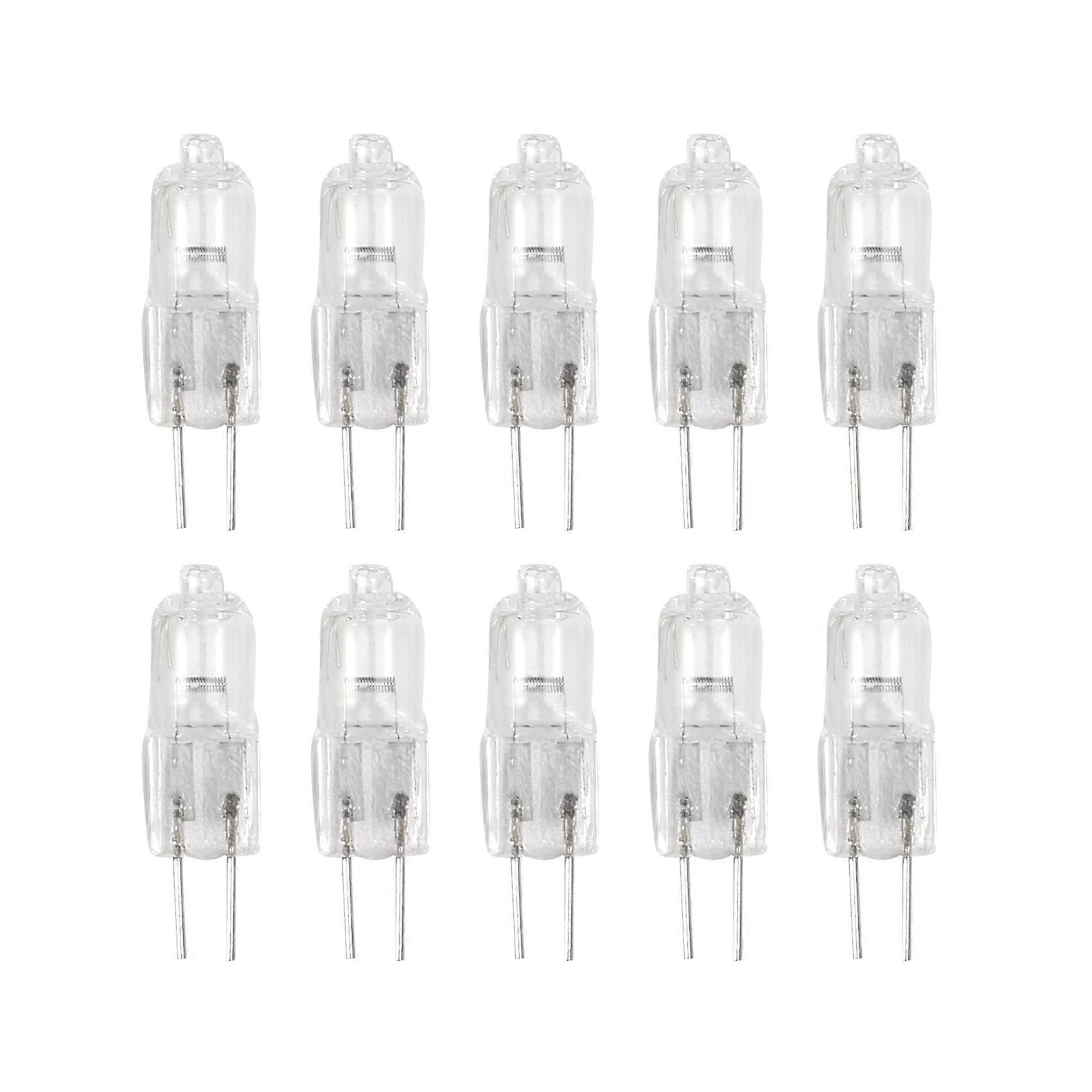 Packung Mit 10 G4 12v 35w Halogenlampen, Warmweiß.